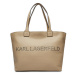 KARL LAGERFELD Kabelka 245W3087 Béžová