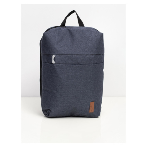 Dark blue laptop bag