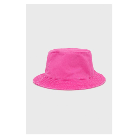 Detský bavlnený klobúk GAP ružová farba,