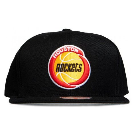 Mitchell & Ness cap snapback Houston Rockets black Wool Solid Snapback