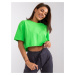 SVETLOZELENÝ DÁMSKY CROP TOP RV-TS-7541.06-GREEN