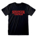Stranger Things – Logo Black – tričko