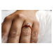 OLIVIE Zásnubný strieborný prsteň DESSERT 5082
