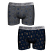 Pánske boxerky John Frank JF2BEF24 2Pack