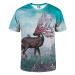 Aloha From Deer Companions T-Shirt TSH AFD441 Modrá