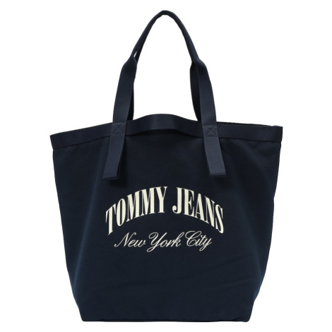 Tommy Jeans Shopper  námornícka modrá / prírodná biela Tommy Hilfiger