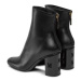 Max Mara Členková obuv Damierbootie 23479625336 Čierna