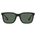Slnečné okuliare Armani Exchange pánske, čierna farba