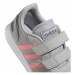 ADIDAS-VS Switch 3 C grey/white/pink Šedá