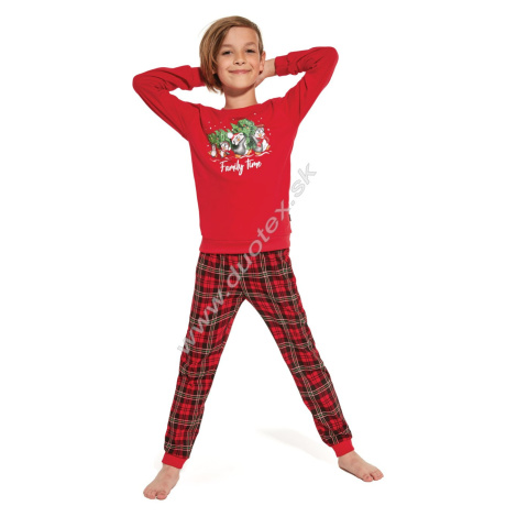 CORNETTE Vianočné pyžamo 593/137-Family-time 137