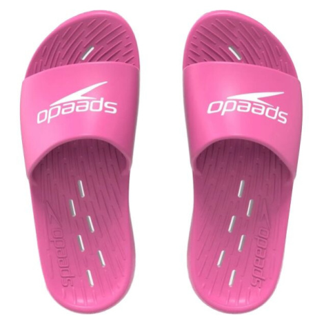 Speedo SLIDES ONE PIECE JU Dievčenské šľapky, ružová, veľkosť