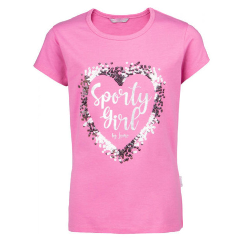 Lewro TESLIN Dievčenské tričko, ružová, veľkosť