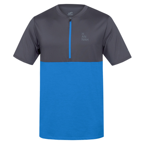 Men's T-shirt Hannah SANVI asphalt/french blue mel