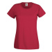 Lady fit Red T-shirt Original Fruit of the Loom