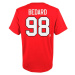 Chicago Blackhawks detské tričko Connor Bedard #98 Player Name & Number Red