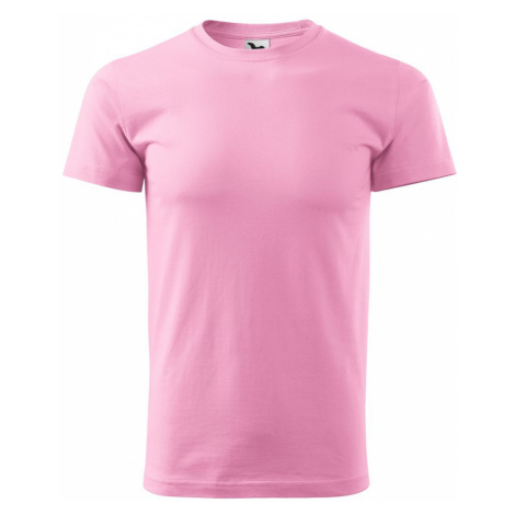 MALFINI Pánske tričko Basic - Ružová