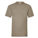 Fruit of the Loom Pánske tričko 61-036-0 Khaki