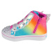 Farebné dievčenské členkové tenisky Skechers Twi-Lites 2.0 - Dreamy Wings 314392N-HPMT