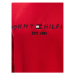 Tommy Hilfiger Mikina Logo MW0MW11596 Červená Regular Fit