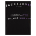 Jack & Jones Plus Tričko 'RIOT'  fialová / čierna / biela