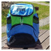 Plavecký batoh borntoswim shark mini backpack zeleno/modrá