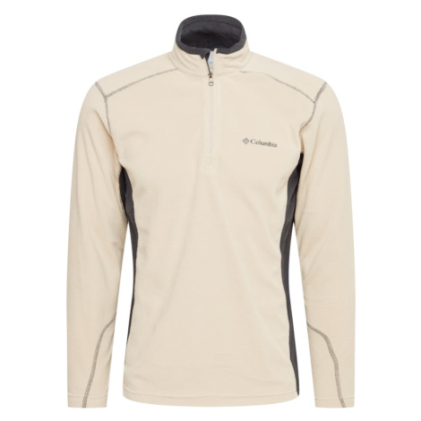 COLUMBIA Športová mikina 'Klamath Range™ II'  béžová / sivá / čierna