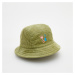 Reserved - Menčestrový klobúk typu bucket hat - Zelená