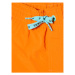 Guess Plavecké šortky L2GZ00 TEL27 Oranžová Regular Fit