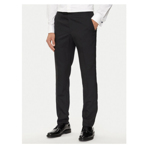 KARL LAGERFELD Spoločenské nohavice 255079-543004 Čierna Slim Fit