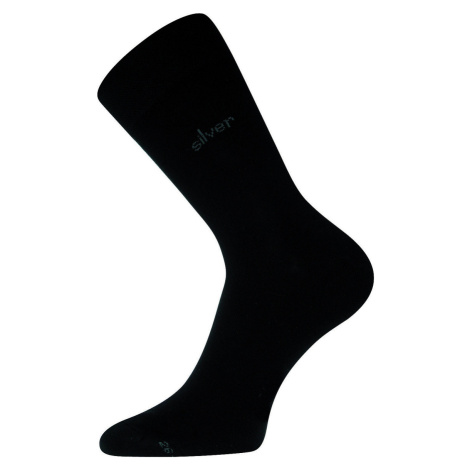 Lonka Desilve Unisex ponožky s voľným lemom - 3 páry BM000000566900101832 čierna