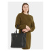 Tommy Hilfiger Kabelka Th Soft Tote AW0AW15527 Čierna