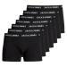 7PACK Mens Boxers Jack and Jones Black