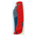 MIKOV CROCODILE 243-NH-1/C Vreckový outdoorový nôž, červená, veľkosť