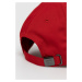 Čiapka Tommy Hilfiger červená farba,jednofarebná,E367895041