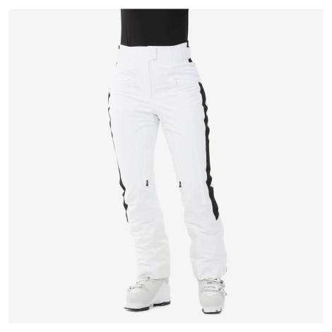 Dámske priedušné lyžiarske nohavice 900 poskytujúce voľnosť pohybu biele