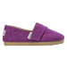 Paez  Gum Classic Kids - Combi Linen Amethyst  Espadrilky Fialová