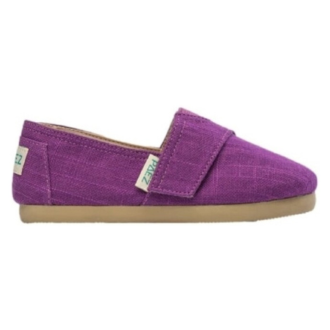 Paez  Gum Classic Kids - Combi Linen Amethyst  Espadrilky Fialová