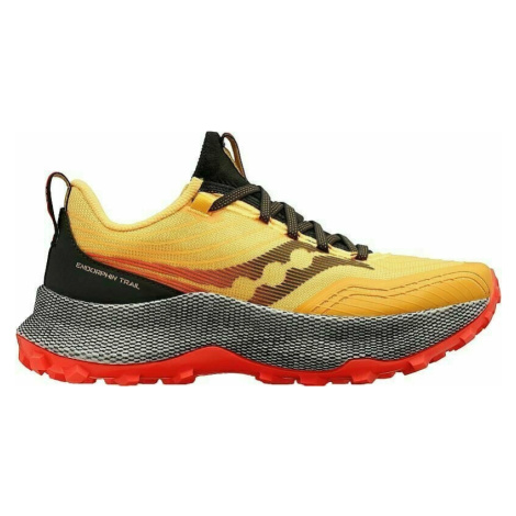 Saucony Endorphin Trail Mens Shoes Vizigold/Vizired Trailová bežecká obuv