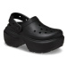 Crocs Šľapky Stomp Clog 209347 Čierna