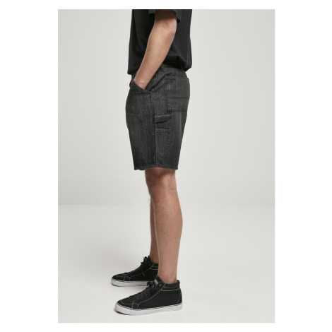 Carpenter Jeans Shorts Real Black Washed Urban Classics