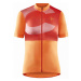 Craft CORE ENDUR ORG Dámsky cyklistický dres, oranžová, veľkosť