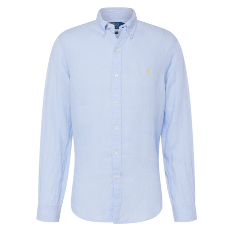 Polo Ralph Lauren Košeľa  nebesky modrá / žltá