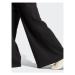 Adidas Teplákové nohavice Lounge Fleece Wide Joggers HZ4388 Čierna Loose Fit