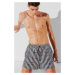 Plavky Karl Lagerfeld Stripe Aop Short Boardshorts Stripe Aop Black