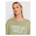 American Eagle Mikina 045-2532-1637 Zelená Oversize