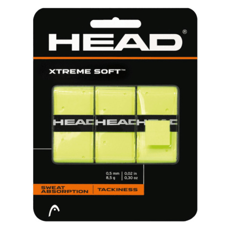 HEAD-Xtreme Soft 3pcs Pack Yellow Žltá