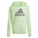 adidas BIG LOGO HOODIE Chlapčenská mikina, svetlo zelená, veľkosť