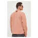 Rifľová košeľa Pepe Jeans Bailey Earth pánska, oranžová farba, regular, s klasickým golierom