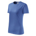 Malfini Basic 160 Dámske tričko 134 azúrovo modrá