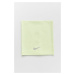 Šál komín Nike zelená farba, s potlačou